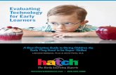 Evaluating Technology for Early - eSchool News covers · PDF fileducational technology covers the ... stories following a computer graphics presentation ... Evaluating Technology for