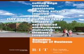 Saunders College of Business help deliver solutions to businesses and provide real-world ... immediate and enduring contributions ... Student Consulting and over 20 mid-seed high ...