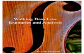 Walking Bass Line Examples and Analysis - Chris Fitzgerald2014.chrisfitzgeraldmusic.com/wp-content/uploads/2014/11/Walking... · Walking Bass Line Examples and Analysis - Chris Fitzgerald.