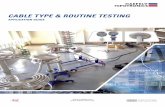 CABLE TYPE & ROUTINE TESTING - Macey's Electrical suppliers of electrical · PDF file · 2014-04-02Today’s cables must be able to carry higher voltages, ... the temperature of a