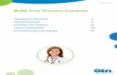 Build Your Practice Contents - OTN Training Centre · PDF fileThe OTN telemedicine directory provides members with easy access to telemedicine consultants, programs and sites. It’s