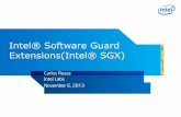 Intel® Software Guard Extensions(Intel® SGX) of documents which have an order number and are referenced in this document, or other Intel literature, may be obtained by calling 1-800-548-4725,