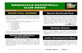 GREENVALE BASKETBALL CLUB NEWS · GREENVALE BASKETBALL CLUB NEWS LATEST NEWS Oporto Roxburgh Park Early August we were thrilled to announce Oporto Flame Grilled Portuguese Chicken