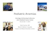 Pediatric Anemias - UnityPoint Health | A New … education...Objectives • Define anemia and red blood cell (RBC) indices in pediatric patients • Learn to categorize anemias based