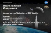National Aeronautics and Space Administration Space ... · PDF fileNational Aeronautics and Space Administration Space Radiation Environment ... Physics models. nasa.gov ... Relative