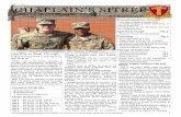 20161003 Chaplain's SITREP Vol7No1 -  · Son can help us lift the heavy emotional burdens that we shoulder. After spending some time in prayer and devotion, the Lord helped me