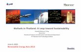 Biofuelsin Thailand: A Leap toward Sustainabilitynews.ubmthailand.com/Newsletter/2013/EPA/Files/SessionV/03... · Biofuelsin Thailand: A Leap toward Sustainability AnurakWinitsorn,