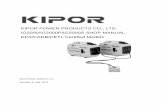 KIPOR POWER PRODUCTS CO., LTD. …kiporpowerequipment.com/.../05/IG2000-Service-Manual.pdfKIPOR POWER PRODUCTS CO., LTD. IG2000/IG2000P/IG2000S SHOP MANUAL EPA/CARB/CETL Certified