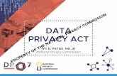 DATA PRIVACY PRIVACY ACT NATIONAL THE IVY D.  · PDF filehero born on June 19, 1861” C. “Jose Protacio Rizal ... •Automated processing that will be basis of making