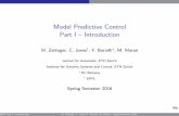 Model Predictive Control Part I – Introductioncontrol.ee.ethz.ch/~xiaozhan/MPCCourseUploads/MPC2016_IntroToMP… · Model Predictive Control ... High thrust motors enable high performance