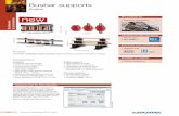 Busbar supports - Socomec · PDF fileBusbar supports Busbar SB C 10 multipolar edgewise mounting busbar supports with fixed interphase 2 bars of 5 mm or 1 bar of 10 mm No. of poles
