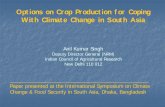 Options on Crop Production for Coping With Climate … 21.13 Pakistan 27.07 Rice, wheat, Maize ... Decrease in LGP and decrease in crop yields ... IPM and IDM Conservation farming