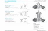 with electric and pneumatic actuators Control valve ... · PDF fileElectric actuator AUMA SAR Electric multiturn actuator capable of high ... Control valve - straight through with
