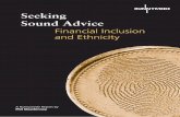 Seeking Sound Advice - Runnymede Trust · PDF fileFinancial Inclusion and Ethnicity A Runnymede Report by Phil Mawhinney Seeking Sound Advice