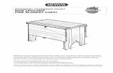 WOODWORKS: INTERMEDIATE PROJECT NEW ENGLAND · PDF fileIf you intend to become a serious woodworker, ... WOODWORKS: INTERMEDIATE PROJECT NEW ENGLAND PINE BLANKET CHEST 9. ... for quick
