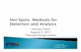 Hot Spots: Methods for Detection and Analysispkgscience.com/Docs/Hot Spots.pdf · 3287 Kifer Road Santa Clara, CA 95051 +1-800-218-1573 +1-408-969-2388 PACKAGE SCIENCE SERVICES LLC