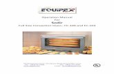 Operation Manual For Sodir - equipex.com Manual . For . Sodir . Full Size Convection Oven– FC-100 and FC-103 . 765 Westminster Street Providence, Rhode Island 02903 U.S.A.