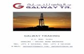GALWAY  · PDF fileGALWAY TRADING is a dynamic and enthusiastic professional Oilfield ... Hand Tools Pressure Gauges ... Kitchen Equipments . PIPES & FITTINGS