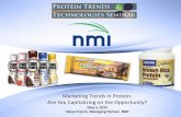 Marketing Trends in Protein: Are You Capitalizing on … Trends in Protein: Are You Capitalizing on the Opportunity? May 5, 2015 Steve French, ... (and marketing) ...