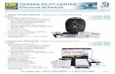 CESSNA PILOT CENTER Discount Schedule · PDF file01/08/2016 · processing is complete FIRC Online Main Menu CPC ... (online)..... GPS Course Featuring the ... To order, call your