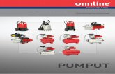 PUMPUT - Procus.fionninen.procus.fi/.../original/1002/7/0/Onnline_Pumput_Brochure_a4.pdf · PUMPUT Submersible pumps and booster sets | Dränkbara pumpar och vattenautomater Tyhjennyspumput