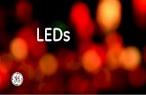GE LIGHTING Light emitting diodesemea.gelighting.com/.../images/GE_LIGHTING_Light_emitting_diodes.pdfdiodes to produce red, orange, yellow, green blue, or violet light. LED - the basics