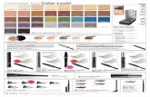Customize Your Color Look! · PDF file• Brilliant Blue – Spun Silk, Hazelnut, Chocolate Kiss • Hypnotic Hazel – Honey Spice, Hazelnut, Cinnabar ... Customize Your Color Look!