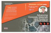 Advancing Concrete Materials and · PDF fileIBS requirements is mainly to address the issue of insufficient ... • meeting modular coordination requirements; ... Advancing Concrete