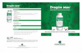 Dragón Max - Fábrica de agroquímicos, insecticidas ... Dragon Max.pdf · ESTRATEGIA DE UTILIZACION DEL DRAGON MAX es aplicado con equipos de ultra bajo volumen (ULV), produce