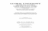 Student Handout on Form and Style - Global University Handout on Form and Style ... name of university and date of assignment submission. ... Page numbers for the front matter of a