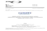 ETSI ETR 357 TECHNICAL · PDF filePage 8 ETR 357 (GSM 05.90 version 5.0.0): January 1997 3 Cause of potential EMC interference The source of GSM interference is the 100 % amplitude