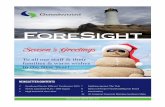 ForeSight - Goodwood  · PDF fileneed for different grades of cylinder oil relative to sulphur content.” ... Mr Jens Byrgensen of Maersk ... in the condition and maintenance of