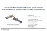 Annular combustor flow field and heat transfer Library/Events/2014/utsr-workshop... · Compressor air used for pre -mixing limits ... Annular combustor flow field . ... Current status