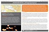 CLASSROOM COUNTRY PROFILES ARMENIA (Hayastan) · PDF filedom of Armenia was the first to adopt Christianity, before the Roman Empire, in the 4th century CE. ... Armenians celebrate