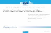 Report on the implementation of the Eurocodes in the EU …publications.jrc.ec.europa.eu/repository/bitstream/JRC97893/report... · 5 Executive Summary Policy context The report presents