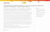 Ciena Transformation of Government and Public …download.1105media.com/Custom/Face-to-Face/092315/092315... · Ciena offers governments a means to ... TRANSFORMATION OF GOVERNMENT