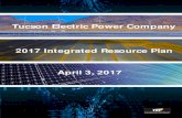 Tucson Electric Power Company 2017 Integrated Resource ... · PDF file2017 Integrated Resource Plan April 3, 2017 Tucson Electric Power Company. Tucson Electric Power Page ‐ 2 ...