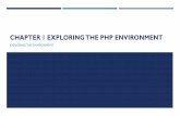 CHAPTER 1 EXPLORING THE PHP ENVIRONMENT - …homepage.smc.edu/seno_vicky/cs85/unit1/unit1.pdf ·  · 2015-09-13PHP is embedded code within in XHTML code ... unusual because the user