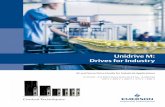 Unidrive M: Drives for Industry - Automation · PDF fileevolving the future of industry with the latest drive technology which ... • rOpen programming languages using ... • System