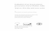 Evaluation of an Acacia aneura provenance trial at Phaltan ...dfsc.dk/pdf/Aridzone trials/Trials/trial19_int.pdf · Evaluation of an Acacia aneura provenance trial at Phaltan, India