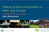 History of fruit consumption in WBC and Europe ppt T2 Ohrid History... · History of fruit consumption in WBC and Europe ... Spain France Italy Cyprus Latvia Lithuania Luxembourg