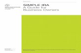 Retirement SIMPLE IRA A Guide for Business Owners · PDF file · 2018-01-05Retirement Not FDIC Insured May Lose Value Not Bank Guaranteed SIMPLE IRA A Guide for Business Owners OppenheimerFunds