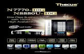 NAS - Thecus Server NAS App Center iSCSI Media Server Download Manager iTunes Server Web Server Thecus Cloud File Server