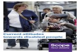Current attitudes towards disabled people - Scope Directory... · Called you names Been talking to you and incorrectly assumed you do not work because of your disability Been talking
