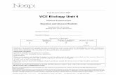 VCE Biology Unit 4 - Emmanuel Biology 12 - homeBiology... · Neap Trial Exams are licensed to be photocopied or placed on the school intranet ... VCE Biology Unit 4 Written ... Marks