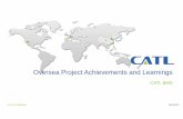 04 Oversea Project Achievements and Learnings - Vector · PDF fileCATL Confidential 2017/9/13 Oversea Project Achievements and Learnings CATL BMS