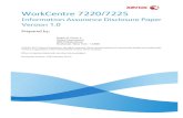cert WorkCentre 7220-7225 Information Assurance Disclosure ... · PDF fileWorkCentre 7220-7225 Information Assurance Disclosure Paper Ver. 1.0, January 2013 Page 3 of 61 1. INTRODUCTION