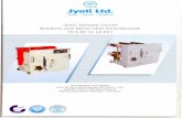 jyoti.comjyoti.com/pdf/switchgear/11kV-IndoorVCB-Bulletin.pdfWorld market trends for medium voltage circuit breakers. 150 100 50 Year ... busbar and cable compartments. ... Adequate