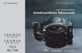 HD Camcorder Instruction Manual - Canonweb.canon.jp/imaging/dcp/firm-e/hfm31/data/legria-hfm36-manual... · HD Camcorder Instruction Manual. 2 IntroductionImportant Usage Instructions