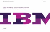 IBM System x family brochure - · PDF fileIBM System x family brochure IBM System x rack, ... industry-leading scalability, ... IBM System x family brochure: System x model: x3100